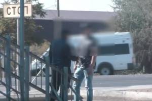 В Астрахани задержали подозреваемых в преступлении — оперативное видео