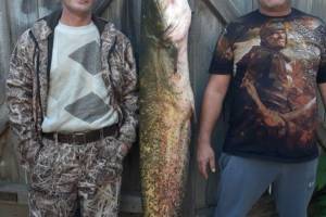 В Астраханской области рыбаки поехали за тарашкой, а поймали такую огромную рыбу, что можно позавидовать