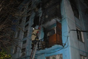 Этой ночью на улице Татищева сгорели сразу 3 квартиры