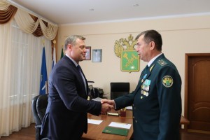 Руководитель Астраханской таможни отчитался перед губернатором Игорем Бабушкиным