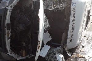 Виновником аварии в Астрахани с 11 пострадавшими в маршрутке оказалась автоледи