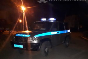 Сотрудник полиции УАЗом остановил нарушителя
