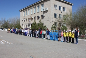 В Икрянинском районе Астраханской области прошёл конкурс «Безопасное колесо – 2015»