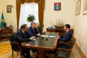 Губернатор Астраханской области и Консул Республики Казахстан в г. Астрахань обсудили итоги Форума приграничного сотрудничества