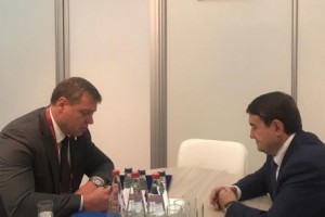 Губернатор Игорь Бабушкин провёл переговоры с помощником президента Игорем Левитиным