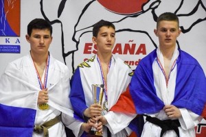 Астраханцы завоевали два золота на чемпионате Европы по сётокан
