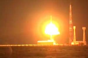 В Астраханской области запустили межконтинентальную ракету