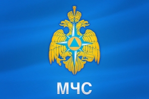 Астраханским спасателям передали боевое знамя МЧС