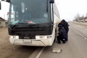Автобусом с челноками, следовавшим из Москвы, заинтересовалась астраханская полиция