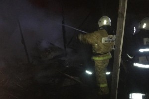 В селе Бирюковка сгорел жилой дом