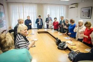 Депутат Андрей Невлюдов поздравил Совет ветеранов Ленинского района с наступающим праздником
