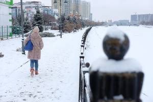 В воскресенье на Астрахань обрушится снегопад