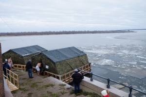 Теплая зима в Астрахани внесла коррективы в празднование Крещения