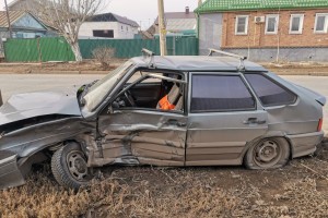 В аварии на улице Пирогова пострадал 64-летний астраханец