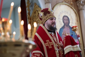 Александр Жилкин поздравил епископа Антония со второй годовщиной хиротонии