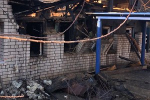 Утром в Астрахани при пожаре сгорели ребёнок и бабушка