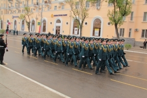 58 сотрудников МЧС  Астраханской области приняли участие в параде Победы