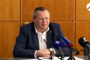 Состоялась пресс-конференция председателя Думы Астраханской области Игоря Мартынова