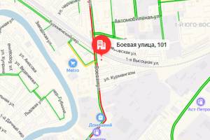 В Астрахани снова заторы в выходной из-за закрытия моста