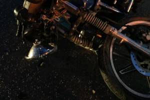 Под Астраханью водитель иномарки отправил мотоциклиста в больницу