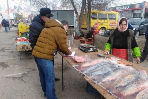 В Астрахани рынок очистили от стихийной торговли