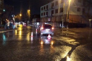 В Астрахани пешеход пострадал под колесами автомобиля