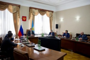 Астраханскому губернатору представили ио руководителя ФКУ Упрдор «Каспий»
