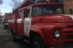 Крупный пожар в Астрахани