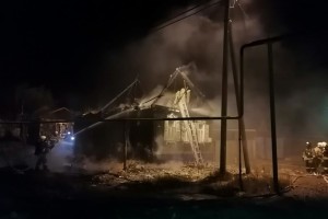 Этой ночью в Астрахани сгорели два дома