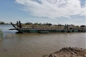 Понтонный мост через Царев возобновит работу в ближайшие часы &#8212; официальное разъяснение