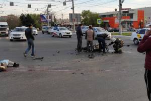 В Астрахани трагическое ДТП унесло жизнь мотоциклиста