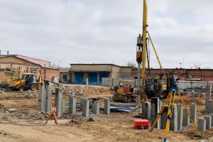 В Астрахани строят новый корпус перинатального центра