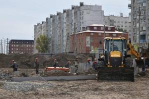 В Астрахани возводят 17-этажный муниципальный дом