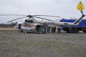 МЧС России отправили на восточное побережье Камчатки мобильный медицинский пункт