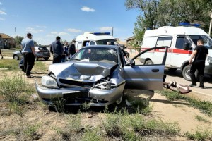В аварии на трассе под Астраханью пострадали 5 человек