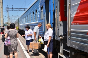 На Приволжской железной дороге начнет курсировать поезд сообщением Волгоград-Астрахань