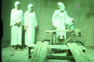 Астраханские актеры представили постановку пьесы "Марьино поле"