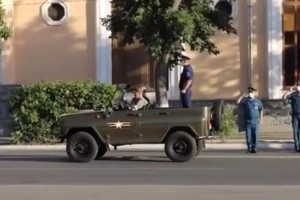 В Астрахани репетируют парад Победы