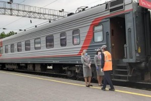 Астраханские поезда снова отправляются к морю
