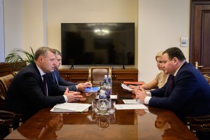 Игорь Бабушкин обсудил с министром труда и социальной защиты РФ  астраханские проекты