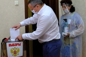 Игорь Мартынов принял участие в общероссийском голосовании