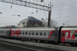 Поезду из Астрахани устроили торжественную встречу в Волгодонске