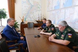 В Астрахани новый областной военный комиссар