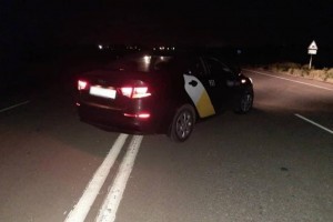 В Астраханской области таксист сбил пешехода