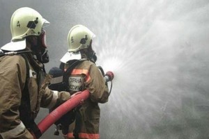 В Астрахани потушен крупный пожар