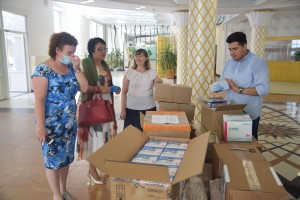 «Добро-Соседство»: астраханцы отправили  в Казахстан гуманитарную помощь для борьбы с COVID-19