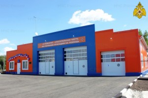 В Белгородской области торжественно открыли новое здание пожарно-спасательной части