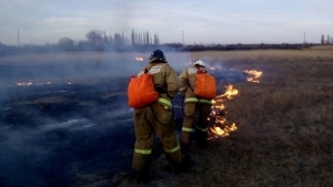 На территории Астраханской области введён особый противопожарный режим