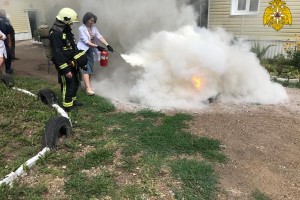 Пожарные Республики Башкортостан провели учения по безопасности в лечебном учреждении