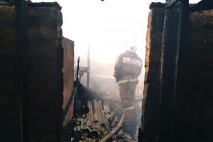 В Астраханской области МЧС потушили 17 пожаров